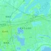 苏州工业园区地形图、海拔、地势