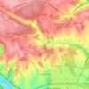 Penn地形图、海拔、地势