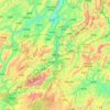 石阡县地形图、海拔、地势