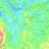 Cheshire West and Chester地形图、海拔、地势