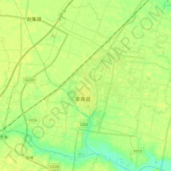 鹿城镇地形图、海拔、地势