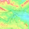 铁门镇地形图、海拔、地势