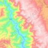 上江乡地形图、海拔、地势