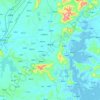 横陂镇地形图、海拔、地势