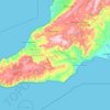Fleurieu Peninsula地形图、海拔、地势