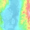 茵萊湖地形图、海拔、地势