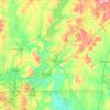 Rogers County地形图、海拔、地势