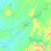 Arcos de la Frontera地形图、海拔、地势