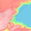 Municipio de Puerto Madryn地形图、海拔、地势