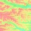 Iowa County地形图、海拔、地势