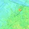 福林里地形图、海拔、地势