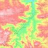 Comerío地形图、海拔、地势
