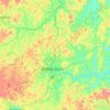 Teófilo Otoni地形图、海拔、地势