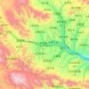 湟中区地形图、海拔、地势