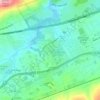 Chesterbrook地形图、海拔、地势