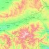 繁峙县地形图、海拔、地势
