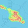 Santa Catalina Island地形图、海拔、地势