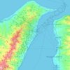 墨西拿地形图、海拔、地势