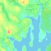Surry地形图、海拔、地势