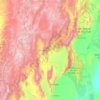 卡塔马卡省地形图、海拔、地势