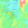 板桥街道地形图、海拔、地势