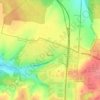 福斯地形图、海拔、地势