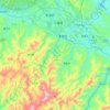 茅箭区地形图、海拔、地势