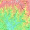 Sindhupalchowk地形图、海拔、地势