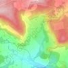 Gemünden地形图、海拔、地势
