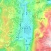 城区街道地形图、海拔、地势