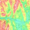 Orange地形图、海拔、地势