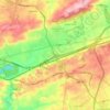 West Whiteland Township地形图、海拔、地势