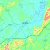 株潭镇地形图、海拔、地势