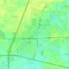 Auburn地形图、海拔、地势