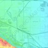 Fremont地形图、海拔、地势