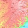 陵川县地形图、海拔、地势