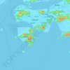 高塘岛乡地形图、海拔、地势