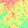 West Goshen Township地形图、海拔、地势