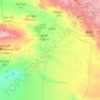 喀拉玛盖镇地形图、海拔、地势