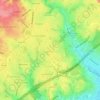 Lincolnia地形图、海拔、地势