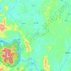 大义镇地形图、海拔、地势