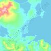 Adak地形图、海拔、地势