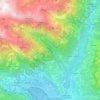 Tirol - Tirolo地形图、海拔、地势