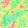 瑞丽市地形图、海拔、地势
