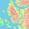 Sverdrup Islands地形图、海拔、地势
