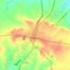 Giddings地形图、海拔、地势