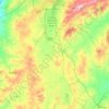 格爾巴舍地形图、海拔、地势