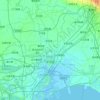 宁河区地形图、海拔、地势