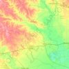Austin County地形图、海拔、地势