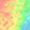 Branch Brook地形图、海拔、地势